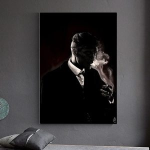 Thomas Shelby Peaky Blinders Canvas Wall Art Poster Canvas