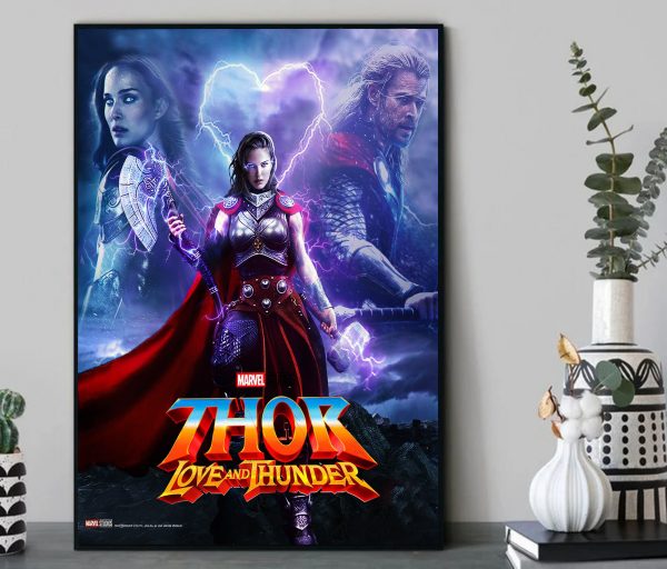 Thor Love And Thunder New Movie Home Decor Poster Canvas