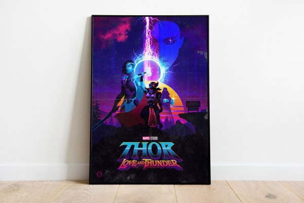 Thor Love And Thunder Poster Home Decor Poster Canvas