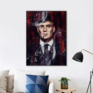 Tommy Shelby Wall Art Home Decor Poster Canvas