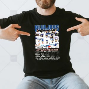 Toronto Blue Jays 45th Anniversary 1977 2022 Unisex T-Shirt