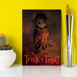 Trick Or Treat Horror Movie Halloween Wall Art Decor Poster Canvas