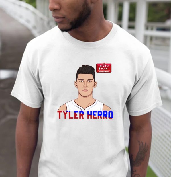 Tyler Herro Sixth Man Of The Year Miami Heat NBA Unisex T-Shirt