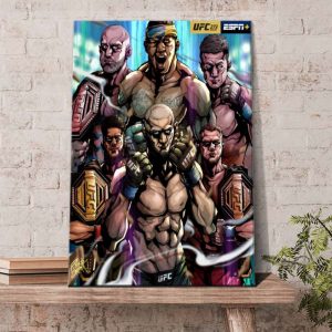 UFC 273 Cant Wait Artwork Poster Canvas