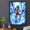 Vegeta Super Saiyan Dragon Ball Z Japanese Anime Home Decor Poster Canvas