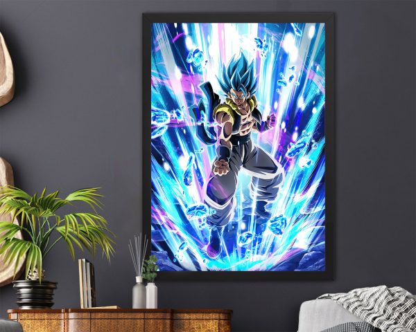 Vegeta Retro Super Saiyan Dragon Ball Z Japanese Anime Home Decor Poster Canvas