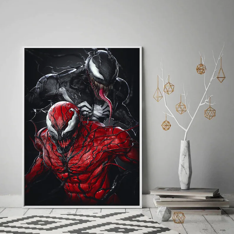 Venom Movie Wall Art Home Decor Poster Canvas