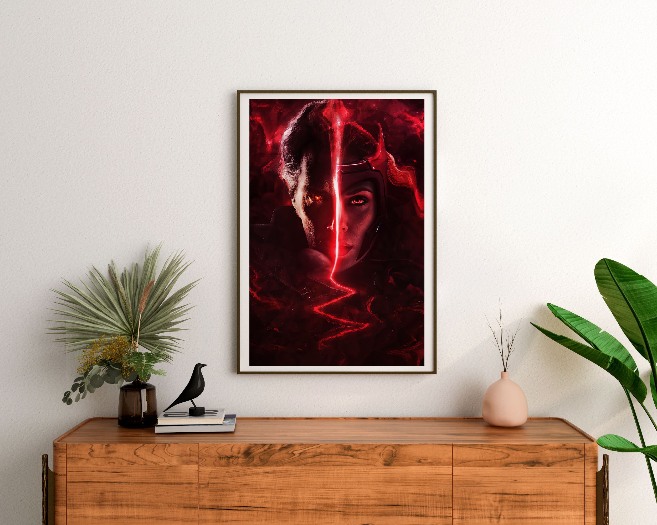 Wanda Maximoff Doctor Strange Multiverse Of Madness Poster Canvas