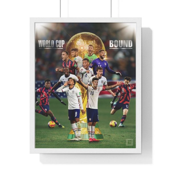 Welcome USA To The World Cup 2022 Wall Art Poster Canvas