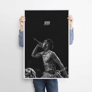 Xxxtentacion Wall Art Home Decor Poster Canvas