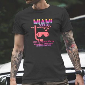 1St Grand Prix Under Miami 2060 Unisex T-Shirt