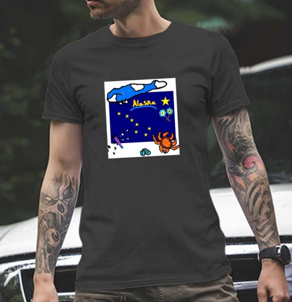 Alaska and it’s Symbols Unisex T-shirt