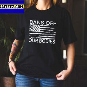 Bans Off Our Bodies American Flag Gifts T-Shirt