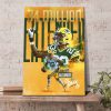CB Jaire Alexander extend 4 year with Green Bay Packers Poster Canvas