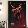 Giannis Antetokounmpo All-NBA First Team Milwaukee Bucks Art Decor Poster Canvas