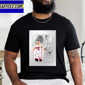Congratulations Tyler Herro Winner Sixth Man Of The Year NBA Signature Gifts T-Shirt