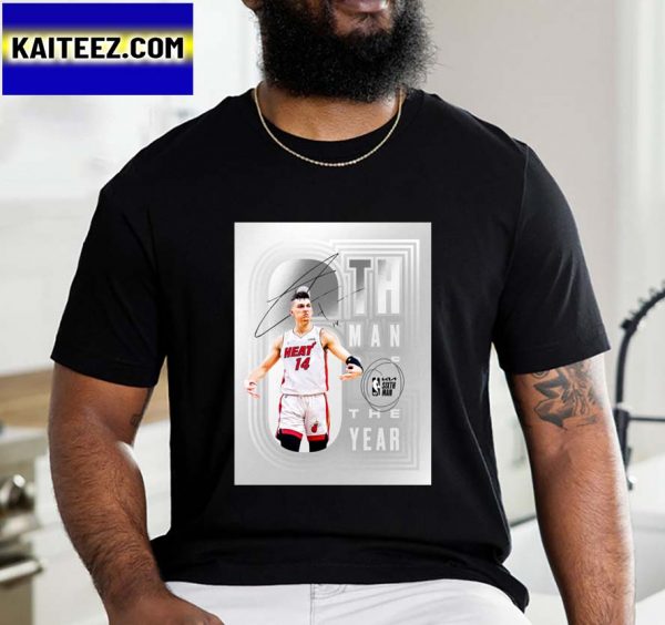 Congratulations Tyler Herro Winner Sixth Man Of The Year NBA Signature Gifts T-Shirt