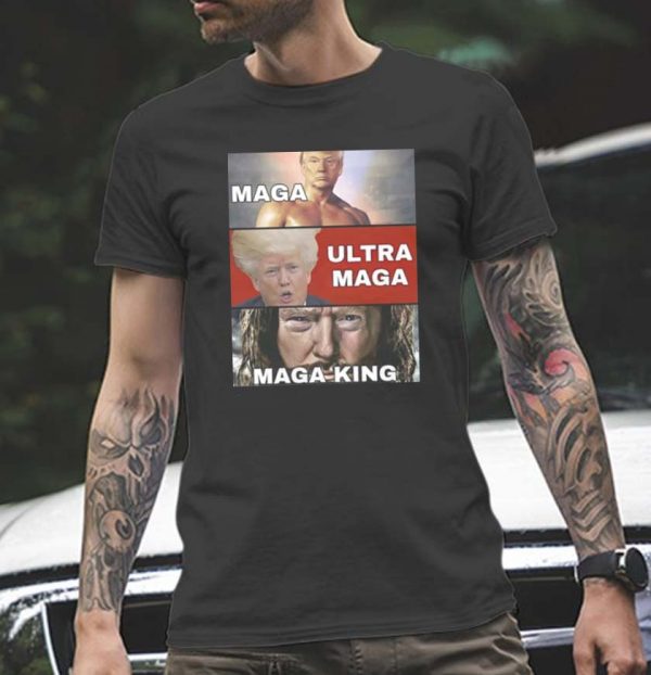 Donal Trump Maga Ultra Maga Maga King Classic T-Shirt