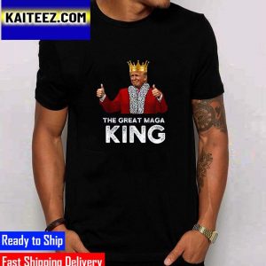 Donald Trump Crown The Great MAGA King US Gifts T-Shirt