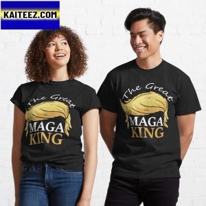 Donald Trump Gold Hair The Great MAGA King Shirt