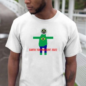 Earth Tournament 2022 Brazil Flag Unisex T-shirt