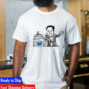 Elon Musk Letting Twitter Free Art Classic T-shirt