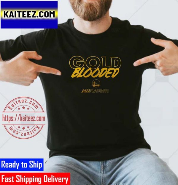 Gold Blooded Warriors Vintage Gifts T-Shirt