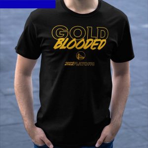 Gold Blooded Warriors Vintage Gifts T-Shirt