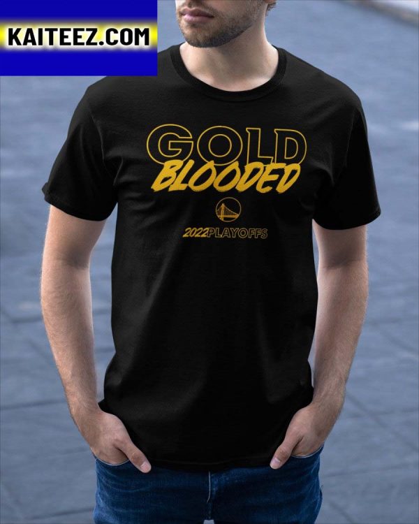 Gold Blooded Warriors Vintage Gifts T-Shirt