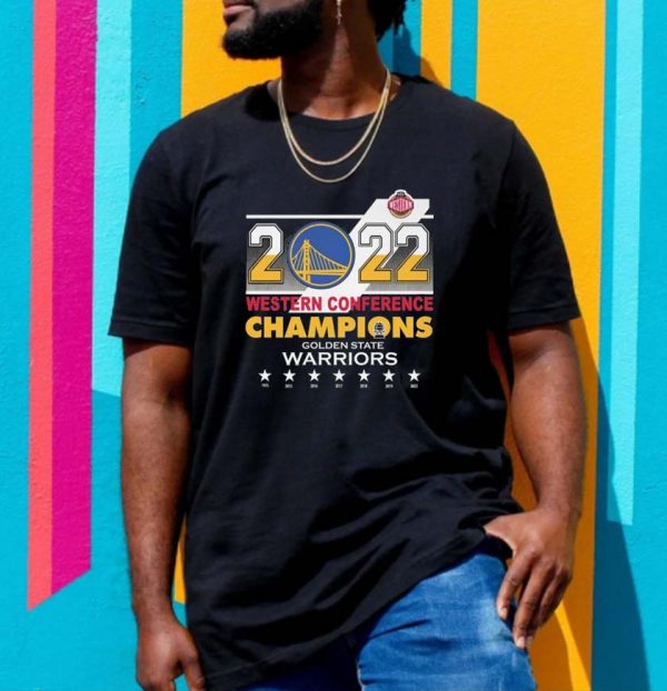Golden State Warriors 2022 NBA Western Conference Champions Winner T-shirt