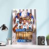 Golden State Warriors to Finals Bound NBA Art Decor Poster Canvas