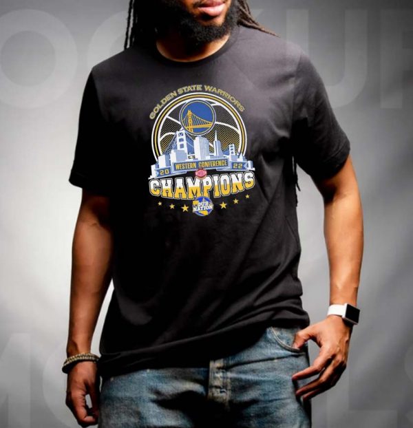 Golden State Warriors DUB Nation 2022 Western Conference Champions T-shirt