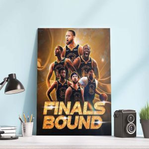 Golden State Warriors to Finals Bound NBA Art Decor Poster Canvas