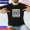 Never Again Stop Gun Violence Gifts T-Shirt