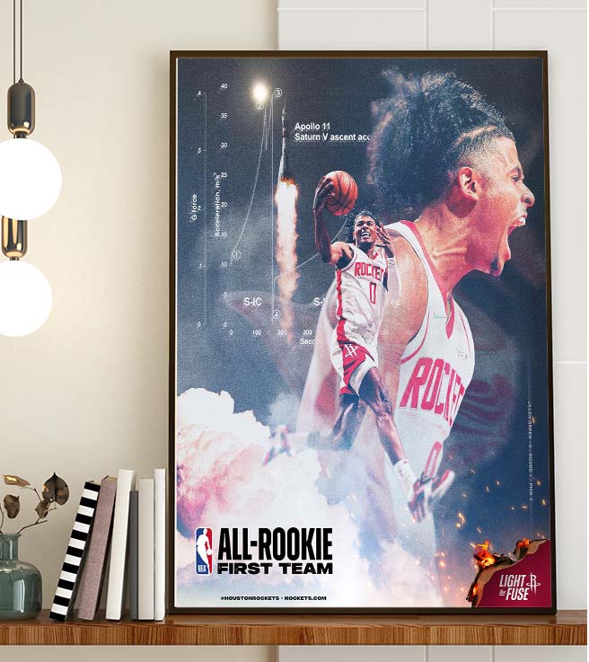 NBA Houston Rockets - Logo 21 Wall Poster, 22.375 x 34 