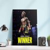 Jermell Charlo Winner Undisputed Super Welterweight Titles Poster Canvas