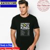 Juneteenth Black King Nutritional Facts Empowerment Gifts T-Shirt