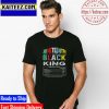 Juneteenth Black King Nutrition Facts Gifts T-Shirt