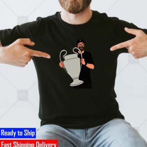 Jurgen Klopp Liverpool Champions League Gift T-Shirt