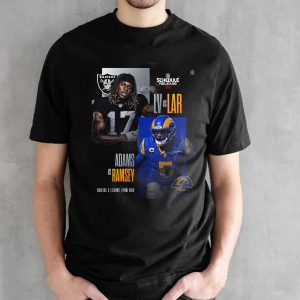 Las Vegas Raiders vs Los Angeles Rams Unisex T-shirt