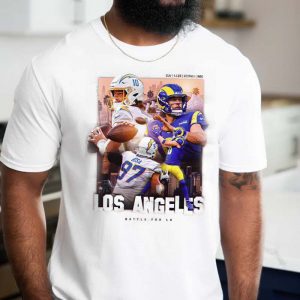 Los Angeles Battle Chargers vs Rams Classic T-shirt