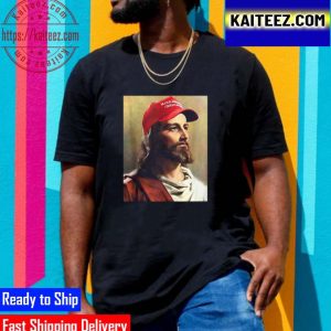 MAGA Jesus Is King  ULTRA MAGA Donald Trump Gifts T-Shirt