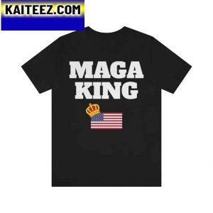 Maga King US Flag Gifts T-Shirt