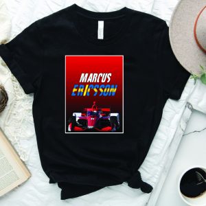 Marcus Ericsson 2022 IndyCar Series Classic T Shirt Plus Size Men Vintage Casual Clothess Basic Black Cozy Unisex T-shirt