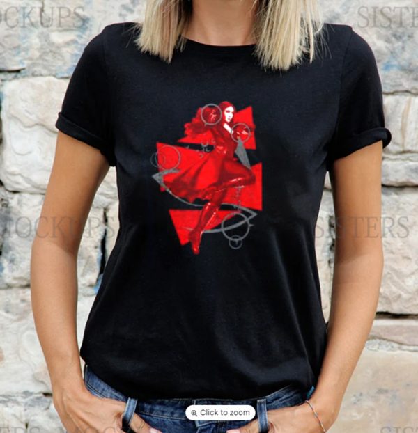 Marvel Scarlet Witch Wanda Maximoff Classic T-Shirt