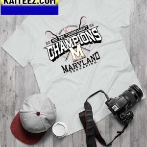 Maryland Terrapins 2022 Big Ten Men’s Lacrosse Conference Champions Gifts T-Shirt