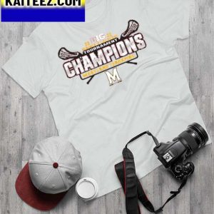 Maryland Terrapins 2022 Big Ten Women’s Lacrosse Conference Champions Gifts T-Shirt