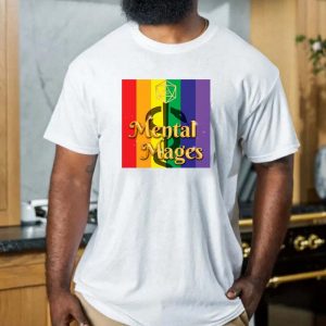 Mental Mages Pride Logo Vintage T-shirt