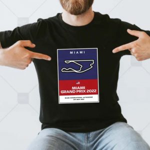 Miami Grand Prix 2022 Maps Classic T-Shirt
