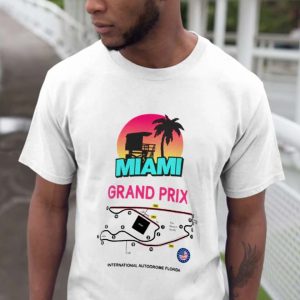 Miami Grand Prix Retro Sunset 2022 Classic T-Shirt